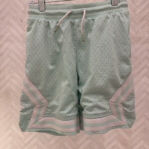 Jordan Mint Green Athletic Shorts